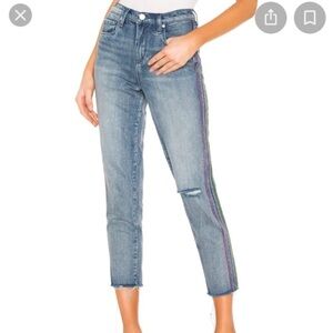 Blank NYC high-waisted ankle jeans